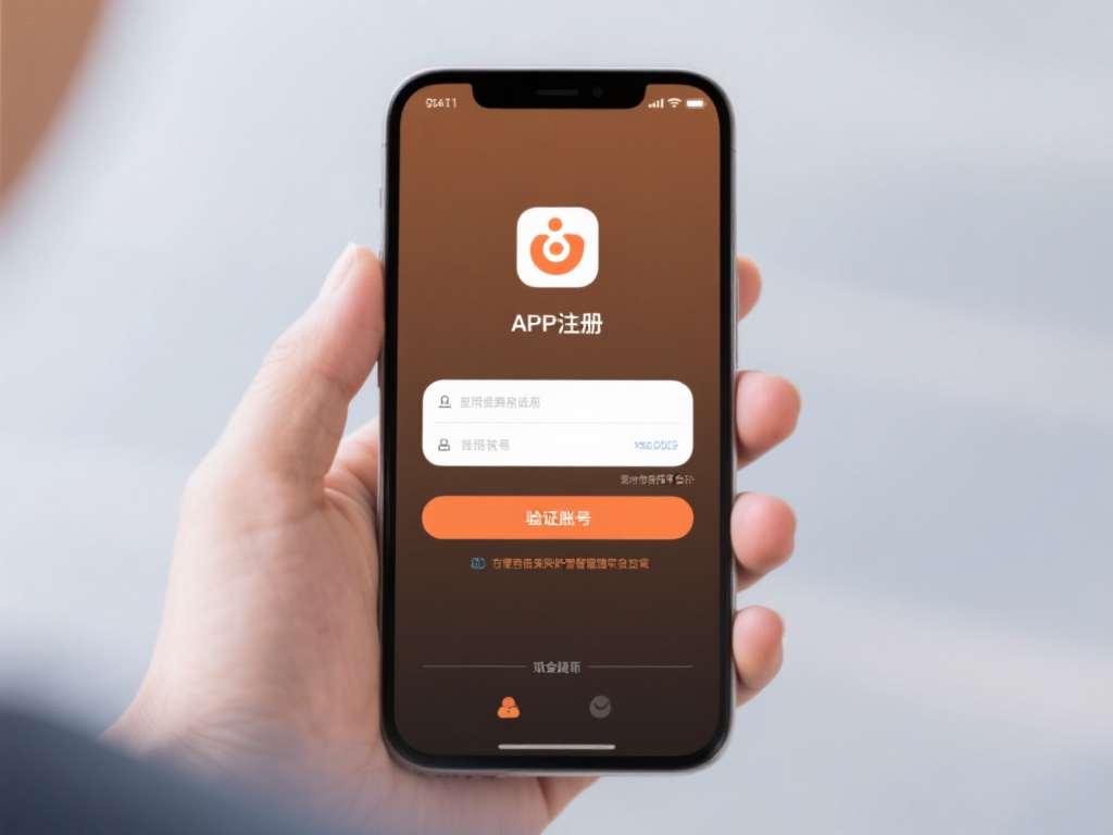 下载安装后，打开APP并注册一个新账号。注册过程简