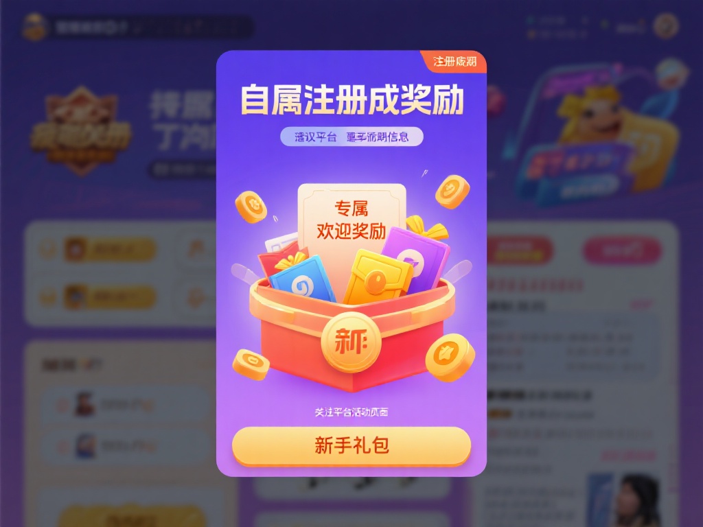 自注册成功后，您将获得专属的欢迎奖励以及新手礼包。